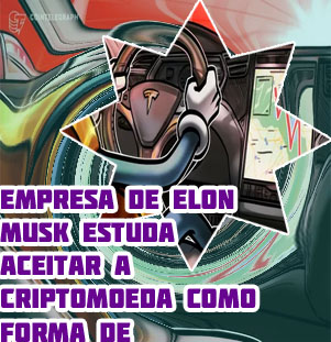 Tesla volta a aceitar bitcoin